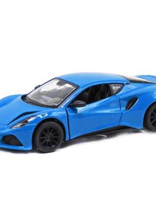 Машинка kinsmart "lotus emira 5", синя