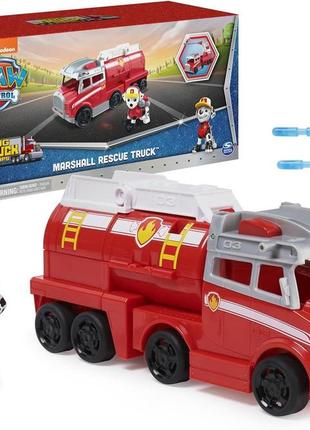 Paw patrol big truck pup's marshall transforming trucks spin master щенячий патруль великі вантажівки маршал