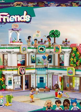 Конструктор lego friends торговельний центр у хартлейк-сіті, 1237 деталей (42604)