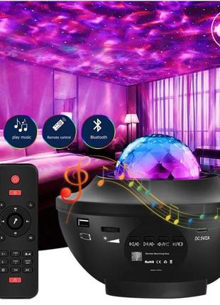 Галактика  звездный проектор ночник детский bluetooth ly-427