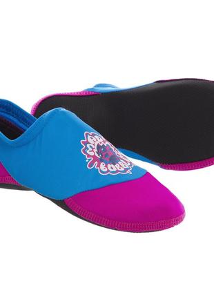 Обувь skin shoes детская madwave splash m037601-bl размер 30-35 бирюзовый-розовый