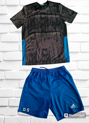 Комплект футболка и шорты adidas на 11-12лет