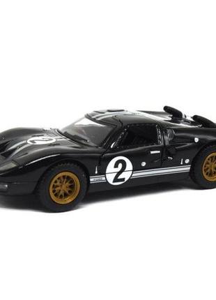 Машинка "ford gt 40 mkii heritage", чорна