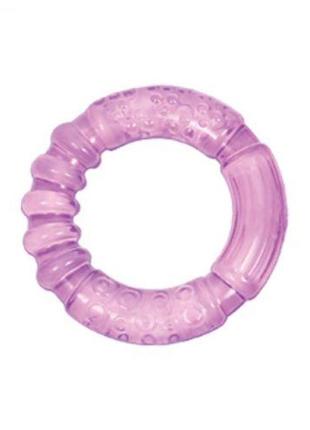 Прорезыватель для зубов, с водой "фигура" (фиолетовый)