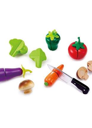 Іграшкові продукти hape овочі (e3161)