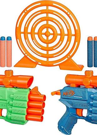 Nerf elite 2.0 face off target f8273 hasbro нерф еліт 2 фейс офф таргет сет ігровий набір 2 бластера і мішень