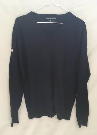 Черный тонкий свитер