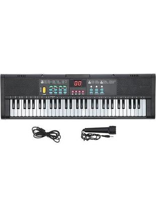 Іграшкове піаніно,фортепіано з 61 клавішею, з динаміком і мікрофоном mq6186