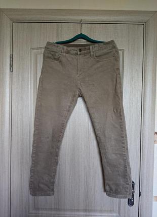 Uniqlo jeans ultra stretch w30-31 з вельвету