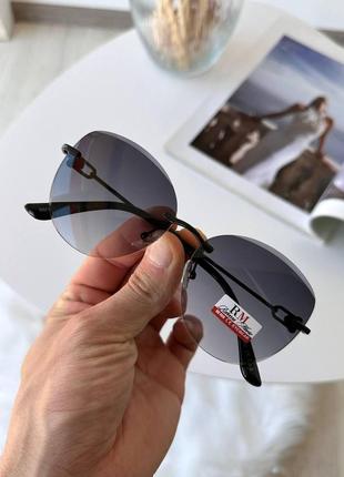 Солнцезащитные очки женские стильные безоправные кошечки no logo