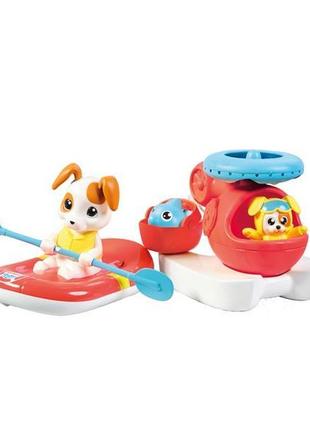 Іграшки для ванної toomies човен і гелікоптер (e73307)