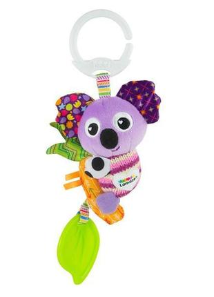 М'яка іграшка-підвіска lamaze коала з прорізувачем (l27529)