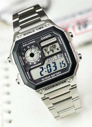 Годинник casio ae 1200 карта міра