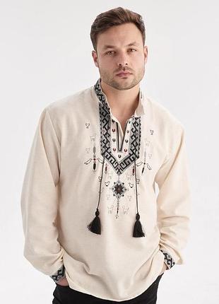 Сучасна чоловіча вишиванка, вишита сорочка 2