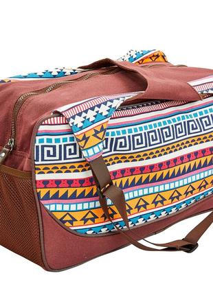 Сумка для фитнеса и йоги kindfolk yoga bag zelart fi-8366-1 оранжевый-голубой