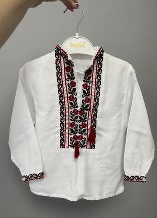 Вышиванка рубашка 2 3 4 года