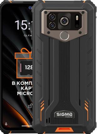 Мобільний телефон sigma x-treme pq55 black orange (4827798337929)