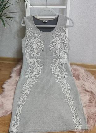 Интересное платье футляр от miss etam, размер l