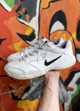Nike cout lite кроссовки 47 размер кожаные белые оригинал
