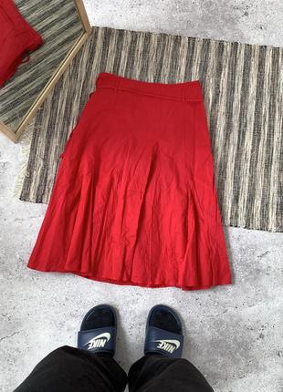 Vintage dorothy perkins skirt винтаж женская медь юбка красная
