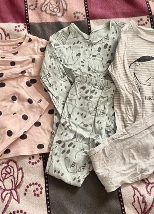 Піжама next george 5/6 р 110/116