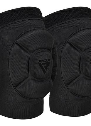 Наколінники спортивні rdx hosiery knee foam k5 black/black s (пара)