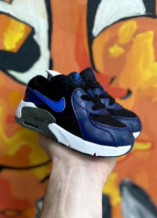 Nike air max кроссовки 22 размер детские синие оригинал