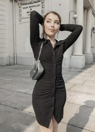 Базовое черное платье от h&amp;m