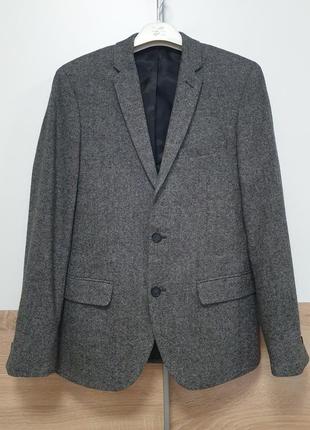 La redoute - 46 xs (36) - пиджак мужской пиджак мужественный серый