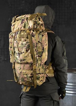 Тактичний великий армійський рюкзак 100л mtk рамний
