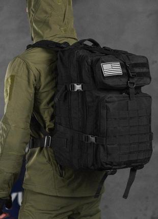 Тактический штурмовой рюкзак black u.s.a 45   lux ml847 к6 3-0!