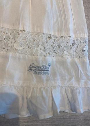 Летнее длинное платье superdry 7
