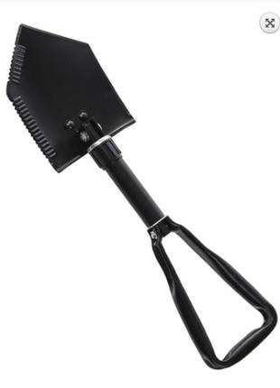 Потрійна лопата сша з кишенею 2,5 мм чорна