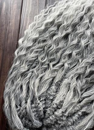 Дредокудри, афрокудри, кудри ариель серебристые в наличии