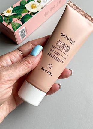 Пінка для вмивання bioaqua з екстрактом камелії сamellias anti-oxidation, 80 мл