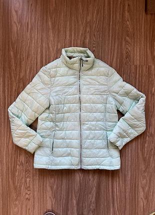 Куртка ментолова блакитна світла