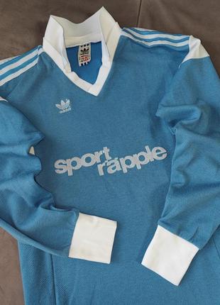 Вінтажний лонгслів adidas west germany originals sport räpple football shirt
оригінал