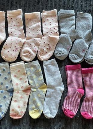 Шкарпетки для дівчинки р 27-30