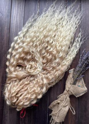 Дредокудри, афрокудри, кудри ариель блондин в наличии