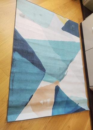 Безворсовий килимок приліжковий, килимок для підлоги 120х160 см