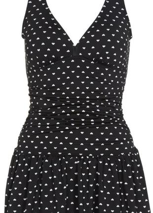 Очаровательный купальник платье с утяжкой от matalan большой размер