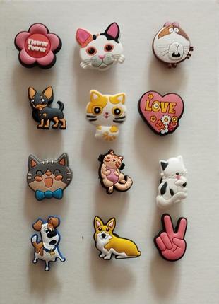 Джибитс котики (jibbitz)