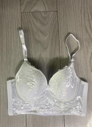 Бюстгальтер белый 80 c