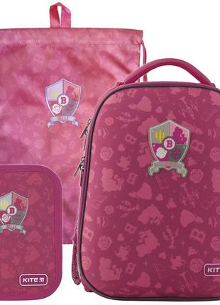 Kite школьный набор рюкзак пенал сумка p19-531m princess