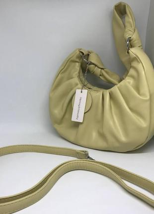 Жіноча сумочка колір темно-жовтий 437294