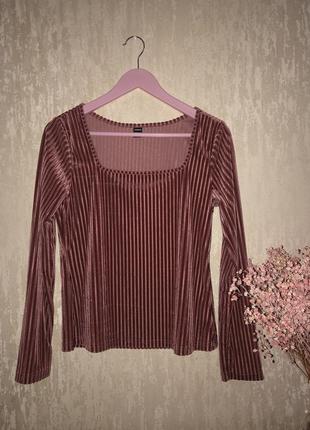 Нежная кофточка в рубчик от shein
