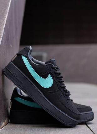 Женские кроссовки nike air force 1 low tiffany &amp; co