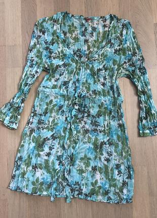 Шифлевая блуза