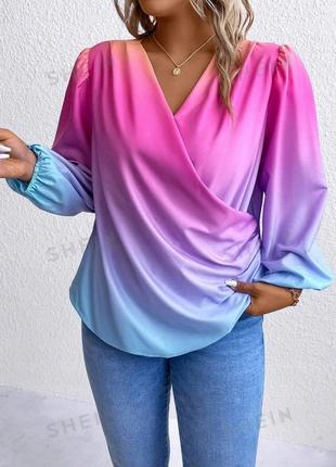 Романтична блуза кольору омбре, 1500+ відгуків