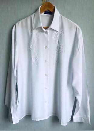 Рубашка блуза белая италия